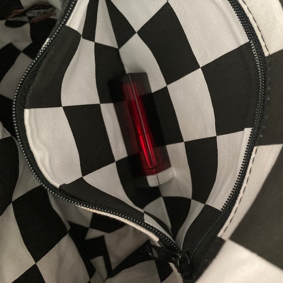 VINTAGE Race Ready Lady Nascar Tony Stewart 20 Bucket Bag w Orange Bow Bag - Picture 10 of 16